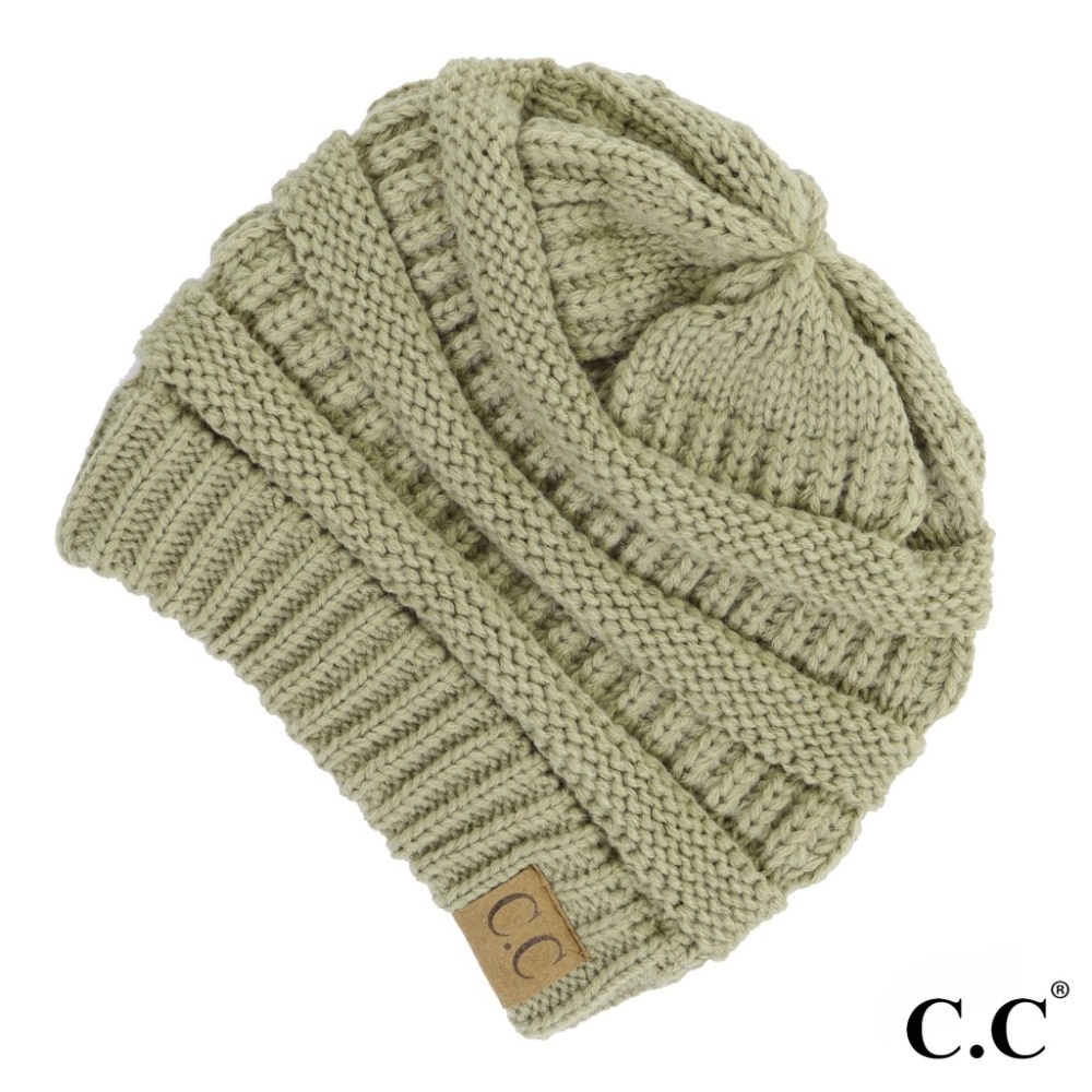 CC Winter Beanie Authentic Hat - New Sage